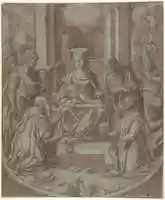 Free download The Adoration of the Magi (Cartoon for an Embroidery) free photo or picture to be edited with GIMP online image editor