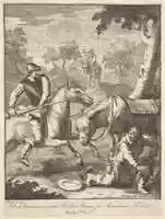 Free download The Adventure of Mambrinos Helmet (Six Illustrations for Don Quixote) free photo or picture to be edited with GIMP online image editor