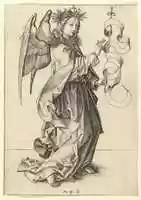 Free download The Annunciation: The  Angel Gabriel free photo or picture to be edited with GIMP online image editor
