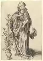 Free download The Annunciation: The Virgin free photo or picture to be edited with GIMP online image editor