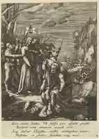 Free download The Arrest of Christ, from The Passion of Christ (after H. Goltzius) free photo or picture to be edited with GIMP online image editor