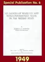 Free download The Badges of Warrant and Non-Commissioned Officers In The British Army ( 1949) free photo or picture to be edited with GIMP online image editor