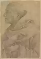 Free download The Blessed Egidius (Cartoon for a Fresco) free photo or picture to be edited with GIMP online image editor