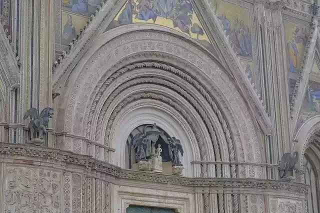 Free download The Cathedral Of Orvieto -  free photo or picture to be edited with GIMP online image editor