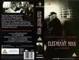 Free download The Elephant Man ( David Lynch, 1980) British VHS Cover Art free photo or picture to be edited with GIMP online image editor