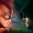 The Flash vs Arrow CW HD  screen for extension Chrome web store in OffiDocs Chromium