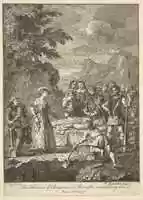Free download The Funeral of Chrysostom (Six Illustrations for Don Quixote) free photo or picture to be edited with GIMP online image editor