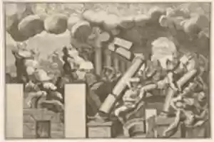 Free download The Giants Hit by the Ruins of the Temple (after Giulio Romano) free photo or picture to be edited with GIMP online image editor