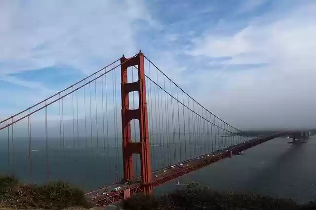 Free download The Golden Gate Bridge In San -  free photo or picture to be edited with GIMP online image editor