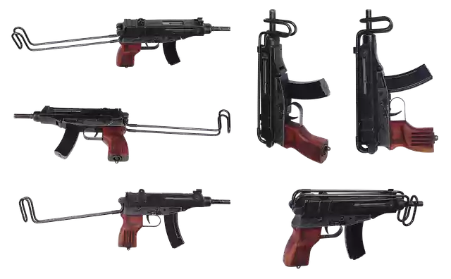 Free download The Gun Škorpion Vz 61 Samopal -  free illustration to be edited with GIMP free online image editor