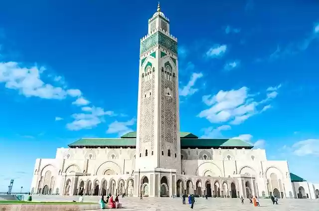 Free download the hassan ii mosque mosque free picture to be edited with GIMP free online image editor