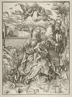 Free download The Holy Family with Three Hares free photo or picture to be edited with GIMP online image editor