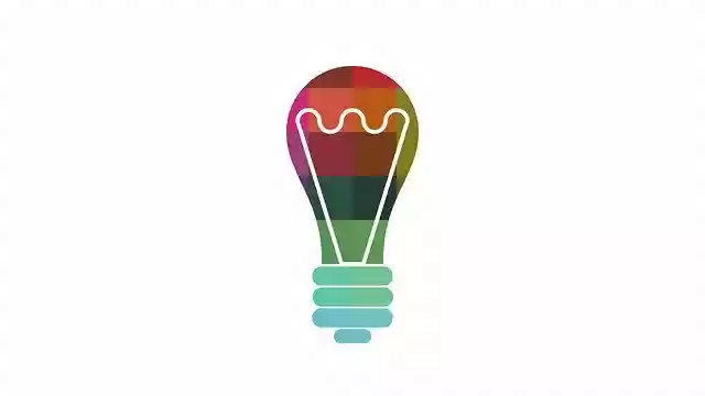 Free download The Light Bulb Color Colored -  free illustration to be edited with GIMP free online image editor