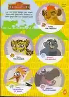 Free download The Lion Guard Magazine 1 Badges free photo or picture to be edited with GIMP online image editor