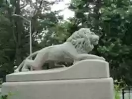 Free download The Lion Statue at Roger Williams Park free photo or picture to be edited with GIMP online image editor