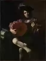 Free download The Lute Player free photo or picture to be edited with GIMP online image editor