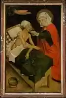 Free download The Martyrdom of Saint Lawrence; (reverse) Giving Drink to the Thirsty free photo or picture to be edited with GIMP online image editor
