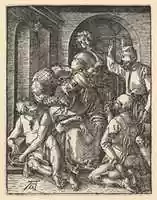 Free download The Mocking of Christ, from The Little Passion free photo or picture to be edited with GIMP online image editor