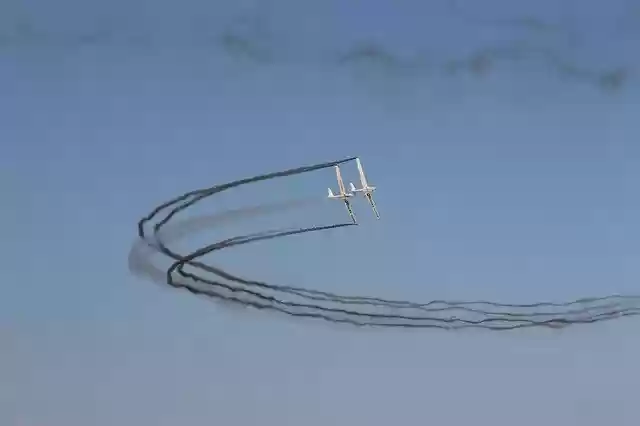 Free download The Plane Stunts Airshow -  free free photo or picture to be edited with GIMP online image editor
