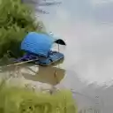 The pump on the raft  screen for extension Chrome web store in OffiDocs Chromium