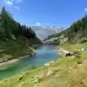 The river is gentle and clear  screen for extension Chrome web store in OffiDocs Chromium