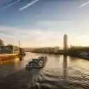 THE RIVER Theme  screen for extension Chrome web store in OffiDocs Chromium