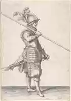 Free download The Soldier Carrying His Pike at the Slope free photo or picture to be edited with GIMP online image editor