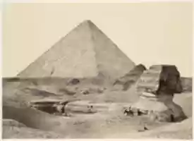 Free download The Sphynx and Great Pyramid, Geezeh free photo or picture to be edited with GIMP online image editor