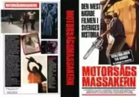 Free download The Texas Chainsaw Massacre (Tobe Hooper, 1974) Swedish VHS free photo or picture to be edited with GIMP online image editor