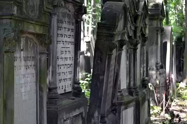 Free download The Tombstones Graves Cemetery -  free photo or picture to be edited with GIMP online image editor