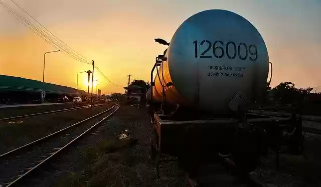 Free download The Train Station Tanker -  free photo or picture to be edited with GIMP online image editor