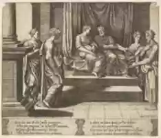 Free download The Two Sisters of Psyche Are Married, Psyche is Presented to a King, from The Fable of Psyche free photo or picture to be edited with GIMP online image editor
