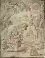 Free download The Vision of St. Eustace free photo or picture to be edited with GIMP online image editor