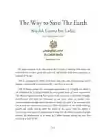 Free download The Way to Save the Earth.pdf free photo or picture to be edited with GIMP online image editor