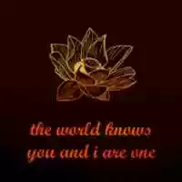 Free download The World Knows That You And I Are One free photo or picture to be edited with GIMP online image editor