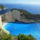 the worlds most beautiful and blue strait from above  screen for extension Chrome web store in OffiDocs Chromium