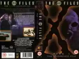Free download The X Files File 1 The Unopened File UK VHS 1996 free photo or picture to be edited with GIMP online image editor