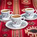 Three cups of coffee  screen for extension Chrome web store in OffiDocs Chromium