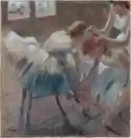 Scarica gratuitamente la foto o l'immagine gratuita "Tre ballerini che si preparano per la lezione" da modificare con l'editor di immagini online GIMP