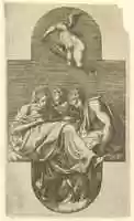 Free download Three Muses and a Putto with a Lyre free photo or picture to be edited with GIMP online image editor
