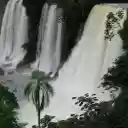 Three white waterfalls  screen for extension Chrome web store in OffiDocs Chromium