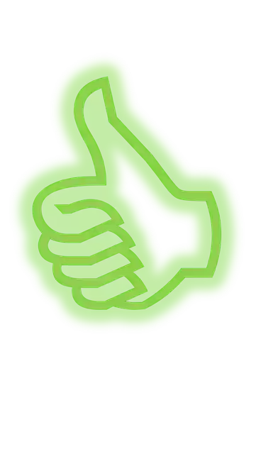 Free download Thumb Green Transparent -  free illustration to be edited with GIMP free online image editor
