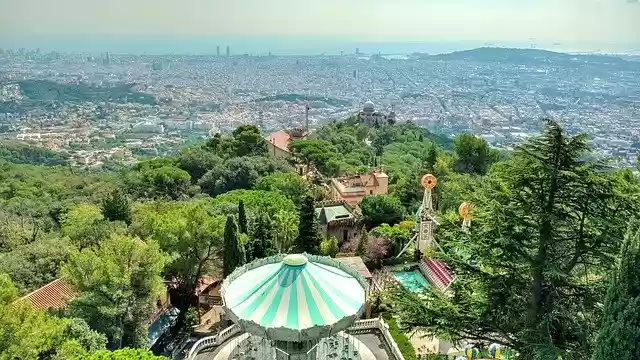 Free download Tibidabo Theme Park Barcelona -  free free photo or picture to be edited with GIMP online image editor