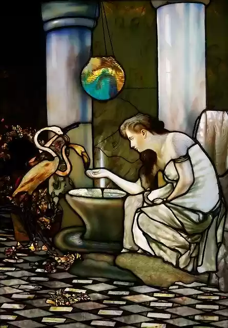 تنزيل مجاني Tiffany Stained Glass - رسم توضيحي مجاني ليتم تحريره باستخدام محرر الصور المجاني عبر الإنترنت من GIMP