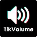 Écran de contrôle du volume TikTok pour l'extension de la boutique en ligne Chrome dans OffiDocs Chromium