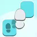 Tile Hop Game  screen for extension Chrome web store in OffiDocs Chromium