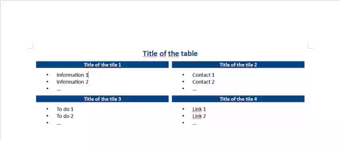 Descărcați gratuit Tiles în loc de un șablon DOC, XLS sau PPT de tabel gratuit pentru a fi editat cu LibreOffice online sau OpenOffice Desktop online