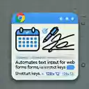 TimeStamper for web text  screen for extension Chrome web store in OffiDocs Chromium