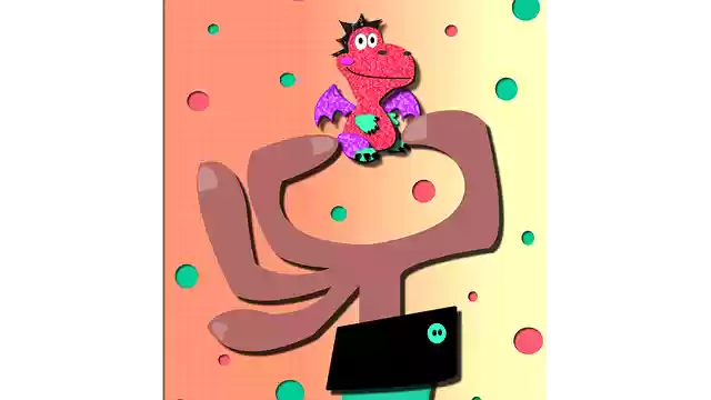 Free download Tiny Small Dragon -  free illustration to be edited with GIMP free online image editor