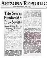 Free download Tito Purges International Communists Including Yovanovitch Family Members 1948 free photo or picture to be edited with GIMP online image editor